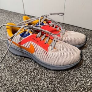 Nike Air Zoom Pegasus 40 Running Shoes Multi-Color Womens US 6 EUC